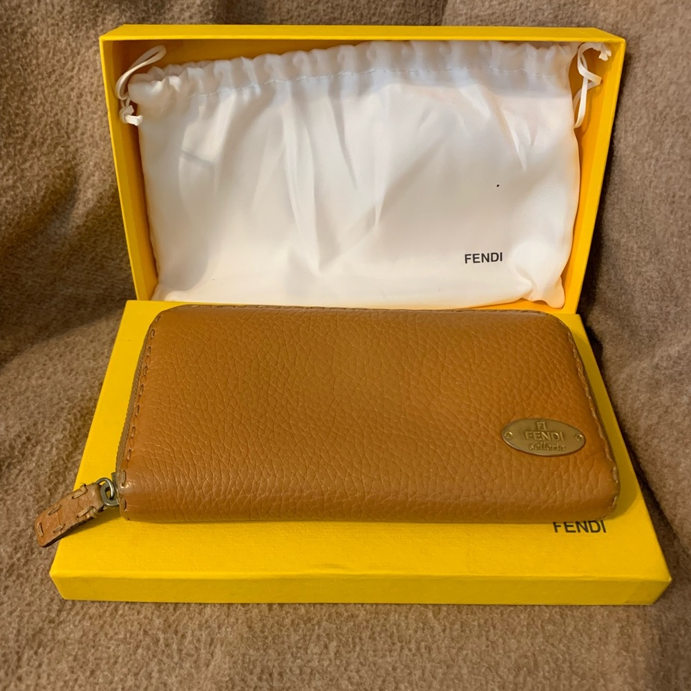 Authentic Fendi Selleria Wallet